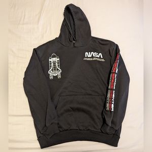 NASA Space Rocket Graphic Hoodie